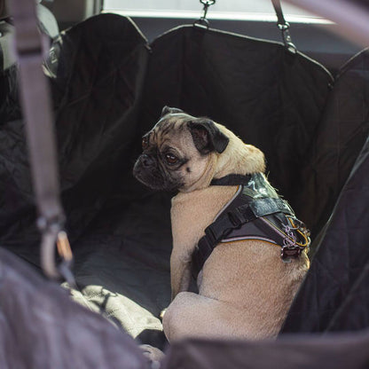 MrFluffyFriend - Funda Para Asiento De Coche Para Perros (Asiento Trasero)