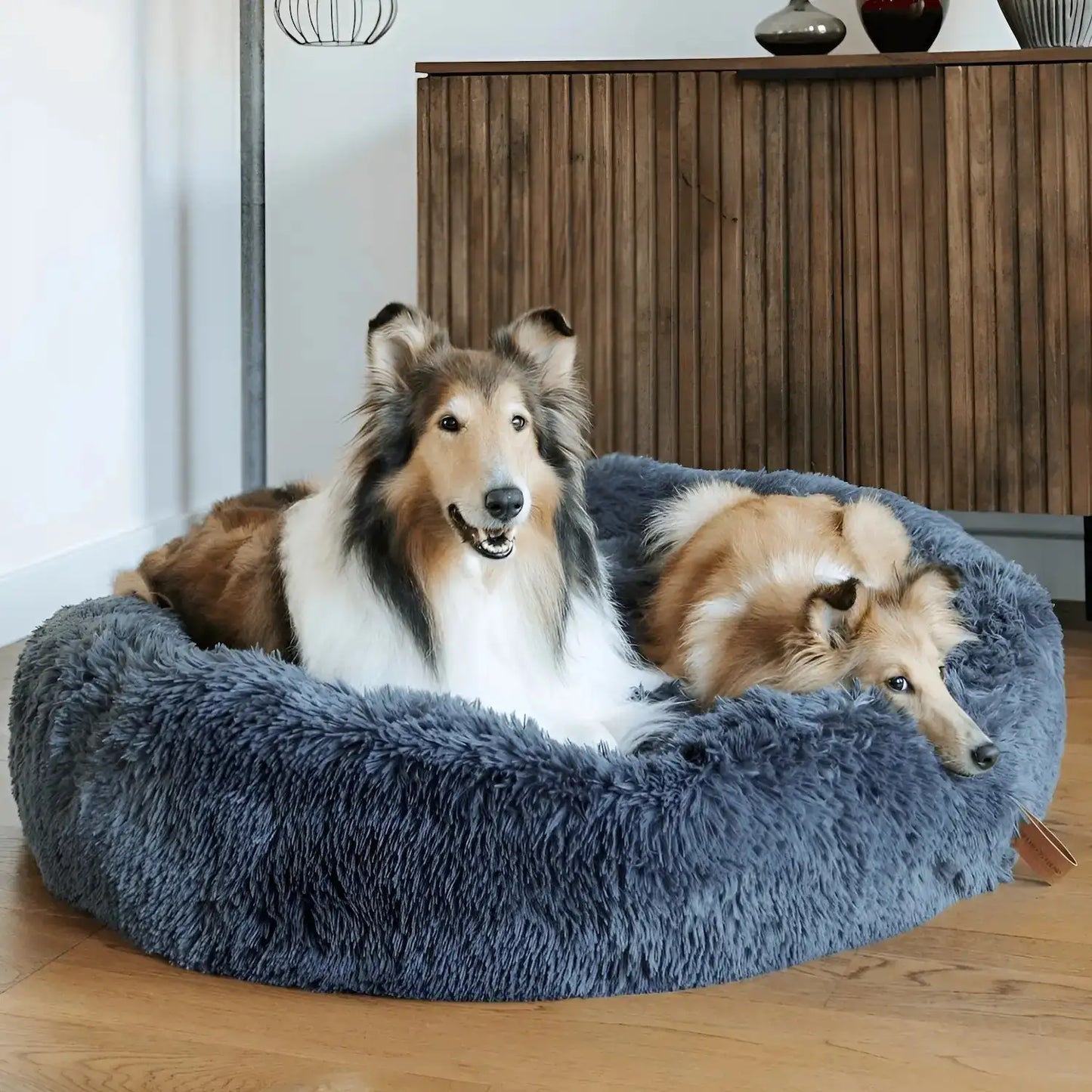 MrFluffyFriend - La Mejor Cama Antiestrés Para Perros Grandes