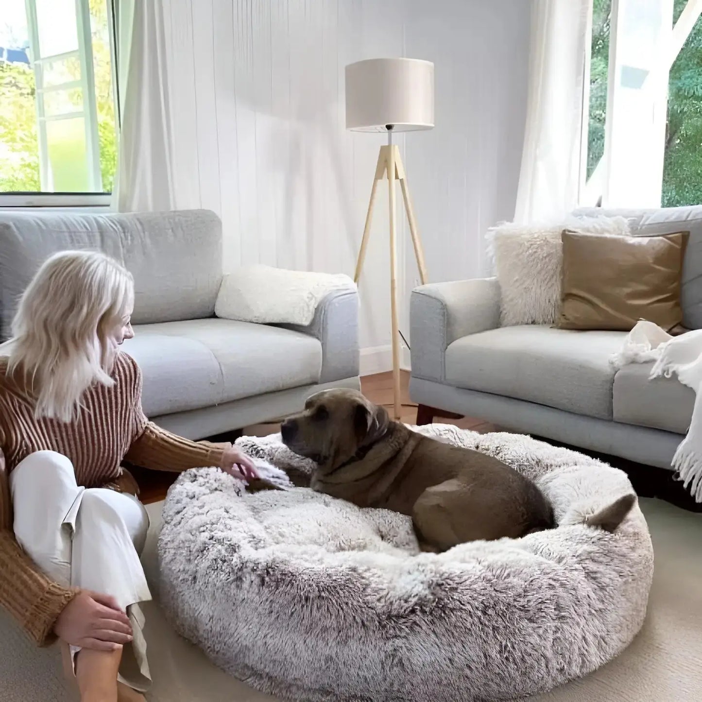 Cama Para Perros Sin Ansiedad De MrFluffyFriend