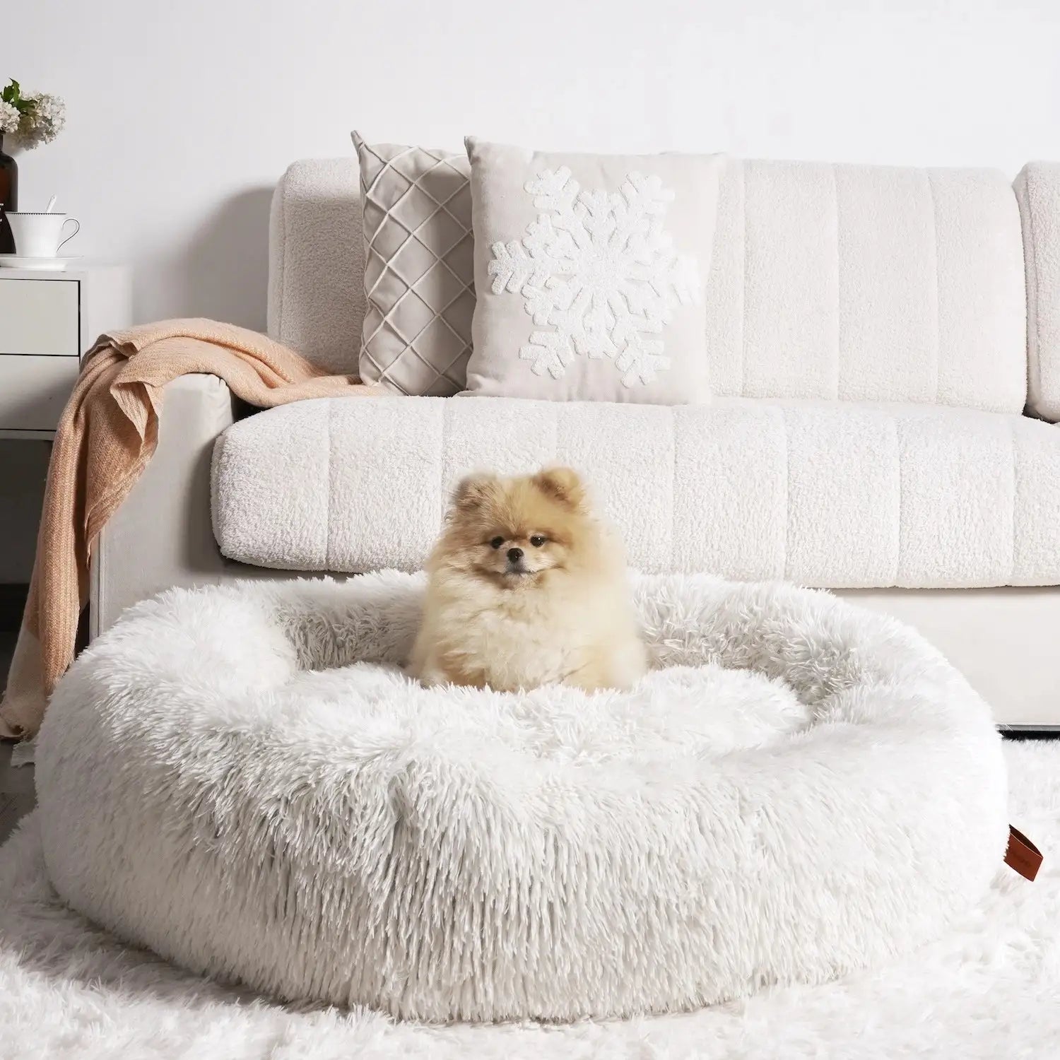 MrFluffyFriend - Cama Premium Para Perros Que Alivia La Ansiedad