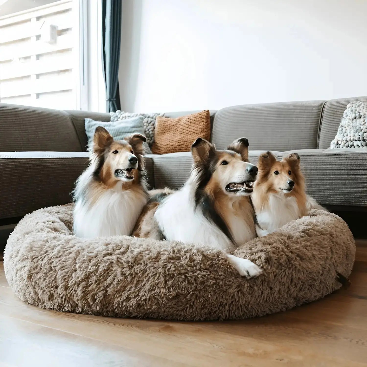 MrFluffyFriend - Cama Antiestrés Para Perros Grandes