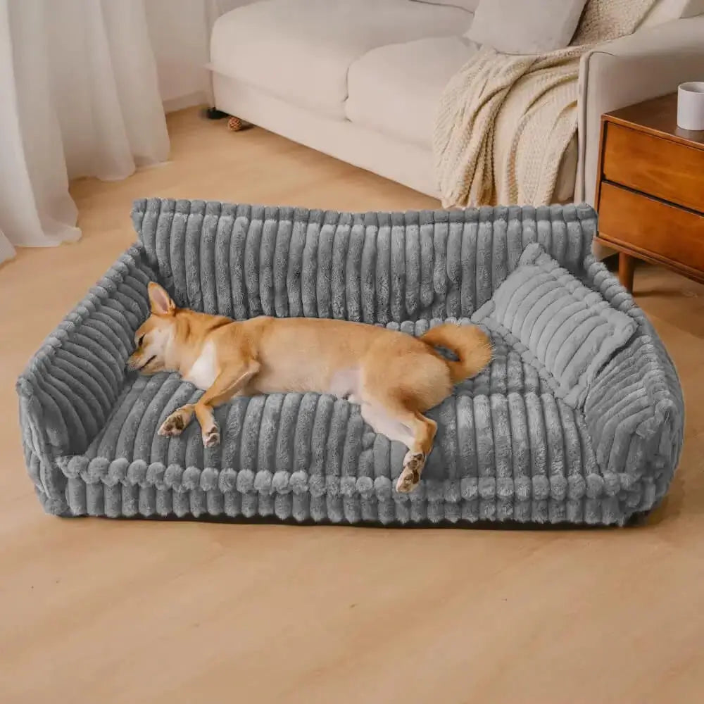 Sofá Para Perros MrFluffyFriend - Gris Oscuro